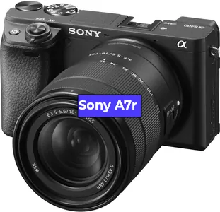 Ремонт фотоаппарата Sony A7r в Краснодаре